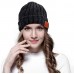Bluetooth Beanie Hat - Winter Knit Hats Headphones Headset Music Cap with Stereo Speaker &amp; MIC - Unique Christmas Tech Gifts for Men Women Teen Boys Girls