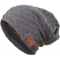 muscleboon Bluetooth Beanie Hat with Wireless Headphones for Men Women Stocking Stuffers Thanksgiving Day